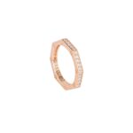 anello ottagono rose pietre bianche solaris donna gioielli argento ellius