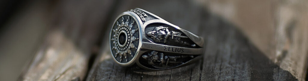 Men's Silver Handmade Rings Jewelry