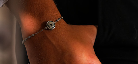 18K Yellow Gold Bracelet for Men and Women  Gold Rosary Bracelet  Perfect  Gift wwwchirirocktoolscom