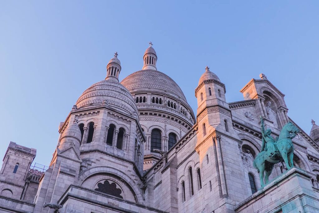 Sacred Heart Basilica Montmartre Paris
