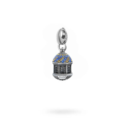 Charm Cupola monastero san benedetto Conversano moschettone gioielli argento ellius