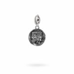 Charm Mitologia Giano gioielli argento Ellius moschettone