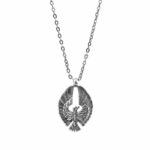 collana fenice uomo gioielli argento ellius