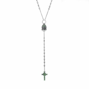 collana rosario cupola madonna del santo rosario Pompei gioielli argento ellius