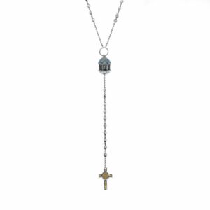 collana rosario cupola monastero san benedetto Conversano gioielli argento ellius