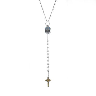 collana rosario cupola monastero san benedetto Conversano gioielli argento ellius