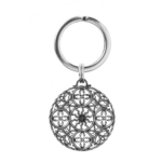 portachiavi rosone milano gioielli argento ellius