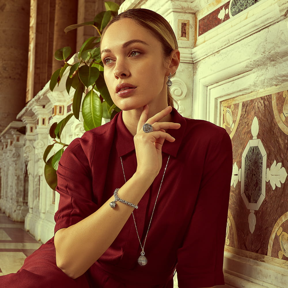 Indossato parure Cupola Duomo di Firenze