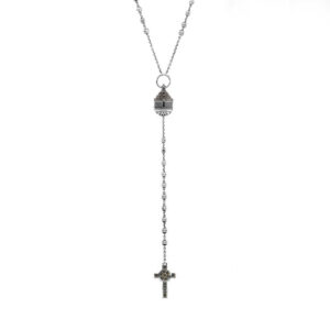 Collana Rosario Cupola Alberobello gioielli argento Ellius