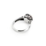 Agnes Seventeenth-century baroque violet stone silver ring
