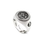 Israel Lion ring in silver