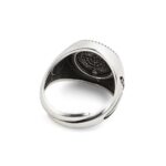 Israel Lion ring in silver