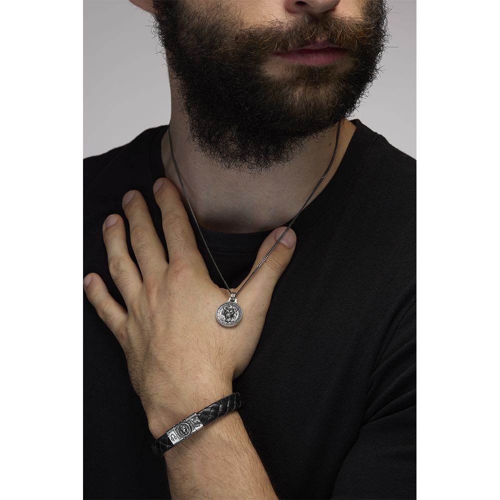 parure zodiaco leone indossato