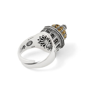 Ring Dome Cathedral of St Sophia Kiev silver jewellery back