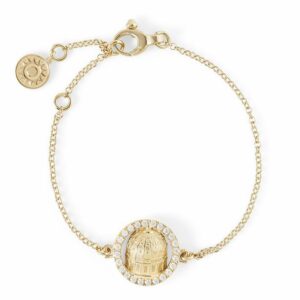 Bracciale Giubilo Basilica di San Pietro Roma Dorato gioielli argento ellius