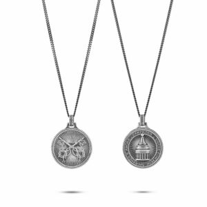 St. Peter's Keys Rome Men's Silver Necklaces Ellius Jewelry