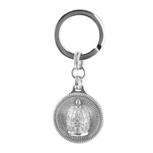 Keychain Dome of St. Peter's Rome silver Ellius jewelry