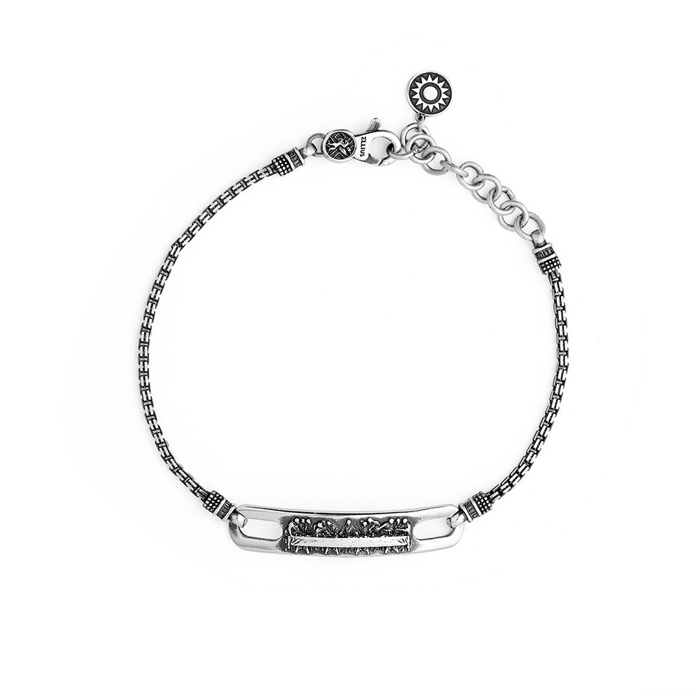 Bracciale Ultima cena Argento Gioielli Ellius