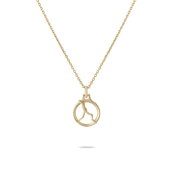 collana lago di como dorata donna argento gioielli ellius