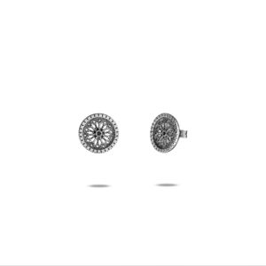 orecchini rosone duomo di firenze diametro 10 piccoli lobo argento gioielli ellius