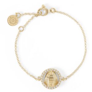 Bracciale Giubilo Cupola de Brunelleschi Firenze Dorato argento gioielli ellius