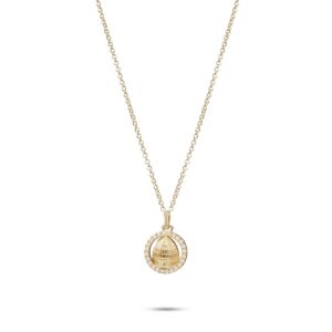 Collana Giubilo Cupola di Firenze argento dorato gioielli ellius