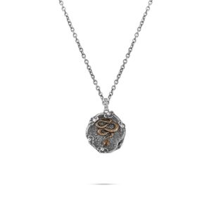 Collana Sigillo Light Serpente Donna Argento Gioielli Ellius