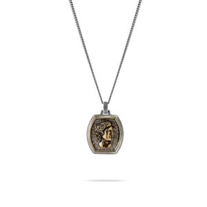 Collana Virtus Michelangelo Uomo Gioielli Argento Ellius
